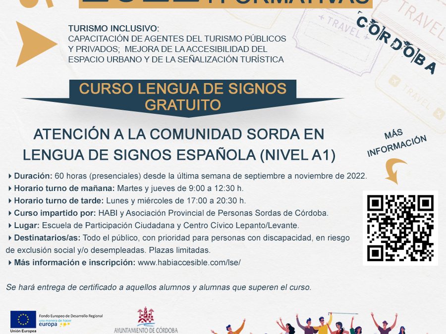 Curso de atención a la comunidad sorda en Lengua de Signos Española (Nivel A1)